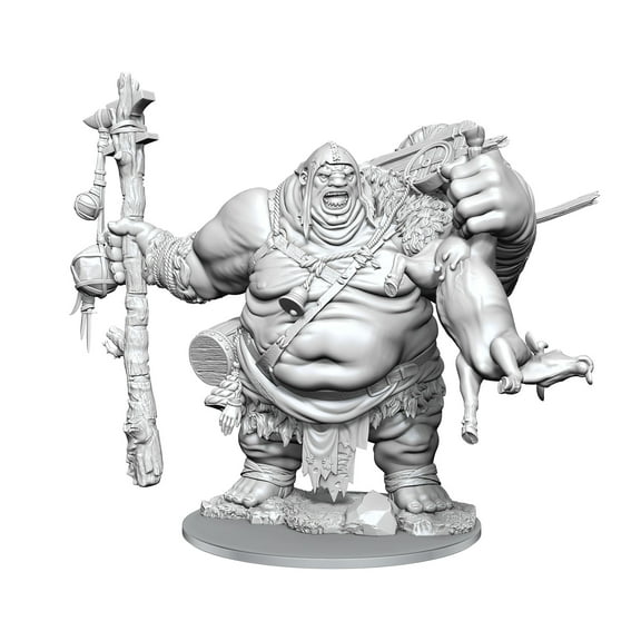 D&D Frameworks: Hill Giant Miniature - Unpainted Unassembled Customizable Miniature. Dungeons & Dragons