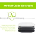 thumbnail image 4 of Juego combinado de almohadillas de repuesto para unidad TENS AUVON, 20 paquetes de electrodos de varios tamaños para unidad TENS, almohadillas TENS reutilizables y sin látex con conector de 2 mm para, 4 of 5