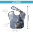 thumbnail image 4 of Kdxio Silver Dragon Mountain Peaks Bibs For Babies, Baby Bibs for Eating, Toddler Bibs, Waterproof Bibs, Feeding Bibs, for Toddlers, Boys, Girls, 4 of 8