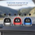 thumbnail image 3 of Flmtop Assainisseur d'Air Mignon Robot Design ABS Voiture Ornement Diffuseur Aromathérapie Solide pour Auto, 3 of 10