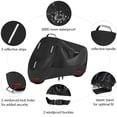 thumbnail image 3 of Funda para bicicleta Seceles impermeable 300D reflectante talla M 188 x 84 x 99 cm, 3 of 8