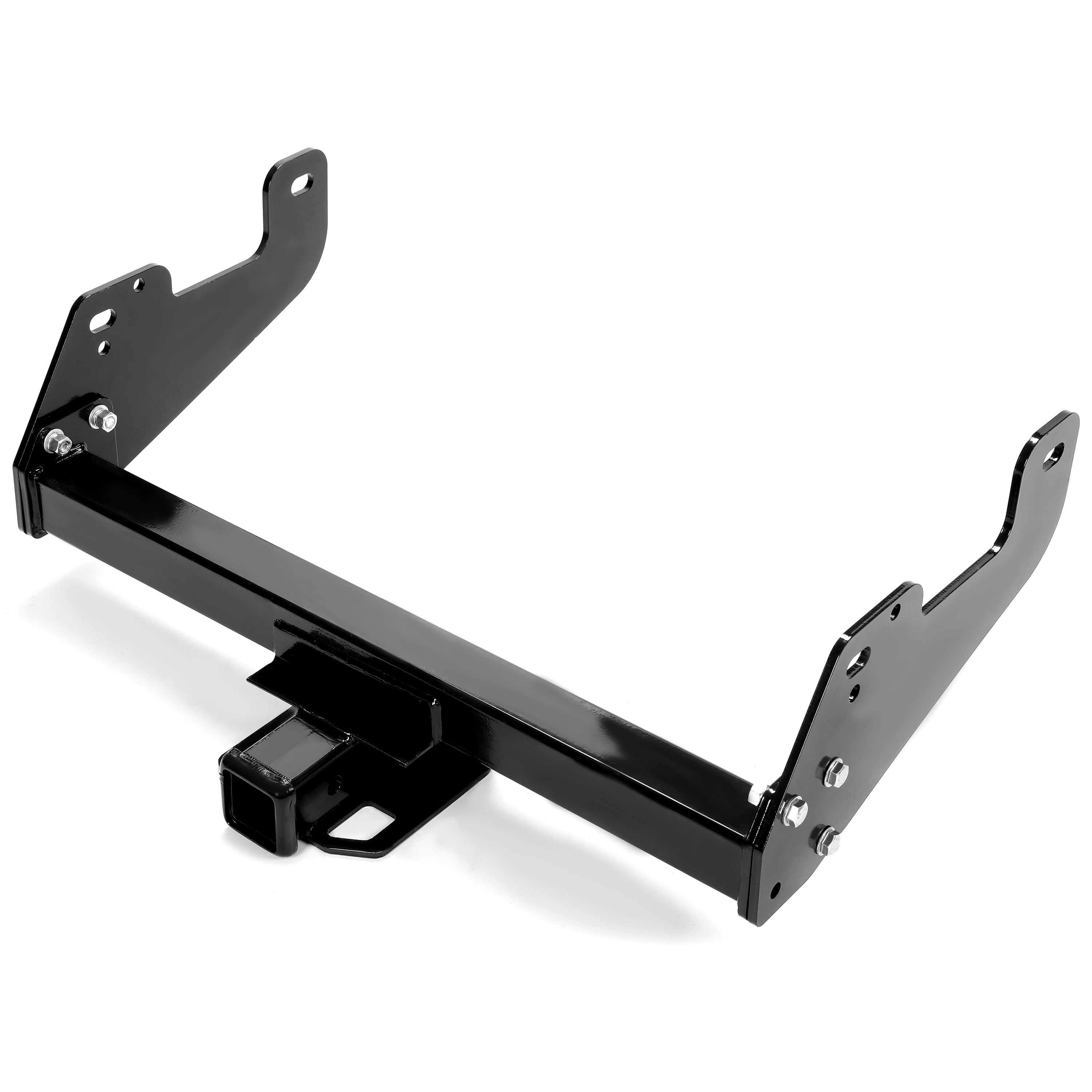 Universal 21 L X 4 W Trailer Towing Rear Hitch Step Bar Fits 2 Receiver  Black
