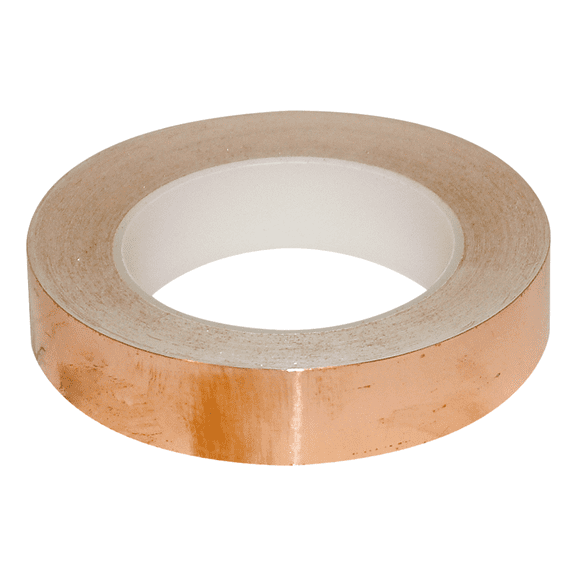 JVCC Copper Foil Tape [Conductive Adhesive] (CFL-5CA): 3/8 in. x 36 yds. (Copper)