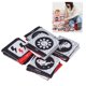 thumbnail image 5 of Libro De Tela Para Bebé, Seguro De Usar, 26 Piezas, Tarjetas De Rompecabezas Suaves, Fibra De Poliéster De Costura Fina Con Bolsa De Almacenamiento Para Entretenimiento Diario ANGGREK Negro Blanco Rojo, 5 of 8