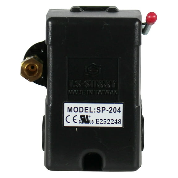 Sunny Heavy Duty 4-port 25 Amp Air Compressor Pressure Switch Control Valve 105-135 PSI L4M-105-135