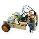 thumbnail image 1 of Kit de bricolaje para construir un coche inteligente con seguimiento de línea: Robótica STEM para niños con guía de montaje. Proyecto de experimento, 1 of 10