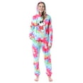 thumbnail image 4 of Peanuts Snoopy Joe Cool Tie Dye Women's Pajama 2-Piece Hooded Jogger Set, 4 of 6