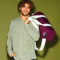 thumbnail image 5 of Bagbase Plain Varsity Duffle/Duffel Bag (20 Liters), 5 of 6
