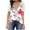 Red, variant on Lolmot Women's Casual Short Sleeve V Neck Lace Trim Top Boho Pullover Blouse Shirt Summer Loose Casual Floral Print T-Shirts Tops