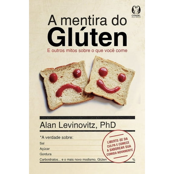 A mentira do glúten, (Paperback)