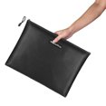 thumbnail image 3 of File Pouch,A4 File And Document Silicone Coated Pouch A4 File And Waterproof Money Waterproof Money With File And Valuables Zipper Pouch Money With Zipper Eryue Qisuo Koeb, 3 of 5