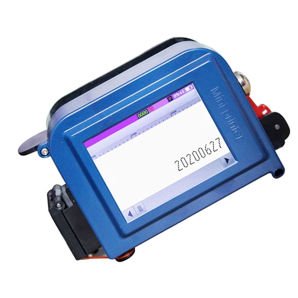 Handheld Inkjet Printer , Multifunctional HD LED Touchscreen Type C Interface Inkjet Printer Quad Core CPU for Fabric