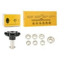 thumbnail image 2 of Abador de Caja de Reloj, Herramentos y Kits de Reparacio de Relojes, Herramienta de Reemplazo de Batería de Reloj Con 7 Troqueles para Relojeros y Trabajadores de Resaración, 2 of 7