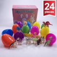 thumbnail image 5 of Huevos de Pascua, huevos de dinosaurio, huevos creativos para niños, huevos abiertos, orquesta de pellizcos, huevos de juguete para hacer uno mismo, 5 of 5