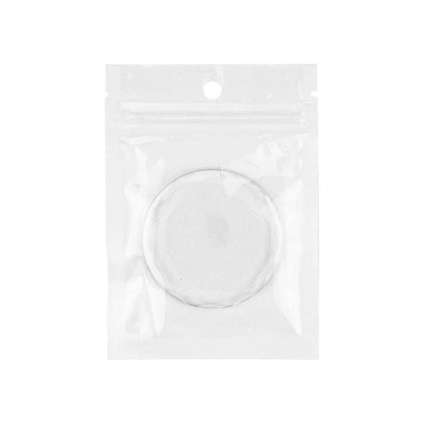 Eyelash Extension Soporte de pegamento Gel Pallet Pestañas Falsas Herramientas de injerto Reutilizable Redondo Utensilios Herramienta cosmética Paquete transparente de 10 Kearding CE001535-03