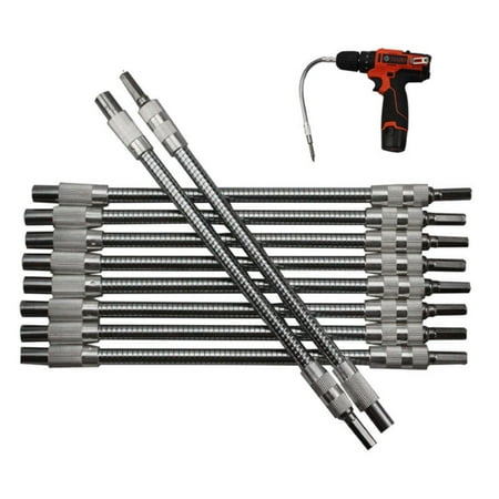 

Clearance! Hewann Vientiane Flexible Shaft Charging Drill Electric Screw Head Sleeve Stainless Steel Extended Flexible Shaft Extension Tube Connecting Rod Flexible Shaft