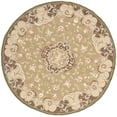 thumbnail image 2 of Safavieh Easy Care Mirjana Oriental Area Rug, Beige/Brown, 8' x 8' Round, 2 of 9