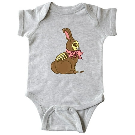 

Inktastic Easter Zombie Chocolate Bunny with Pink Bow Gift Baby Boy or Baby Girl Bodysuit