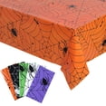 thumbnail image 4 of New Halloween decorative tablecloth spider web Halloween tablecloth Halloween theme party decorative tablecloth, 4 of 11