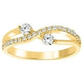 thumbnail image 2 of 0.35 Carat Diamond Engagement Wedding Ring In 10K Solid Rose,White & Yellow Gold, 2 of 3