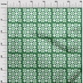 thumbnail image 3 of oneOone Velvet Green Fabric Mosaic Sewing Craft Projects Fabric Prints By Yard 58 Inch Wide, 3 of 5
