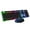 Black, variant on Miangastore Wired Gaming Keyboard Mouse Set Colorful Backlight Computer Game Keyboard Mouse Gaming Accessories (White)