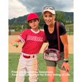 thumbnail image 2 of Bandolera BOSTANTEN Baseball de piel vegana roja, 2 of 6