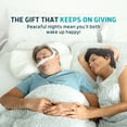 thumbnail image 6 of Lunderg CPAP Pillow for Side Sleepers - Includes 2 Pillowcases - Adjustable Memory Foam Pillow for Sleeping on Your Side, Back & Stomach - Reduce Air Leaks & Mask Pressure for a Better Sleep, 6 of 6