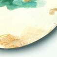 thumbnail image 3 of Designart 'Blue Cottage Flower Hydrangea II' Farmhouse Metal Circle Wall Art - Disc of 36, 3 of 5