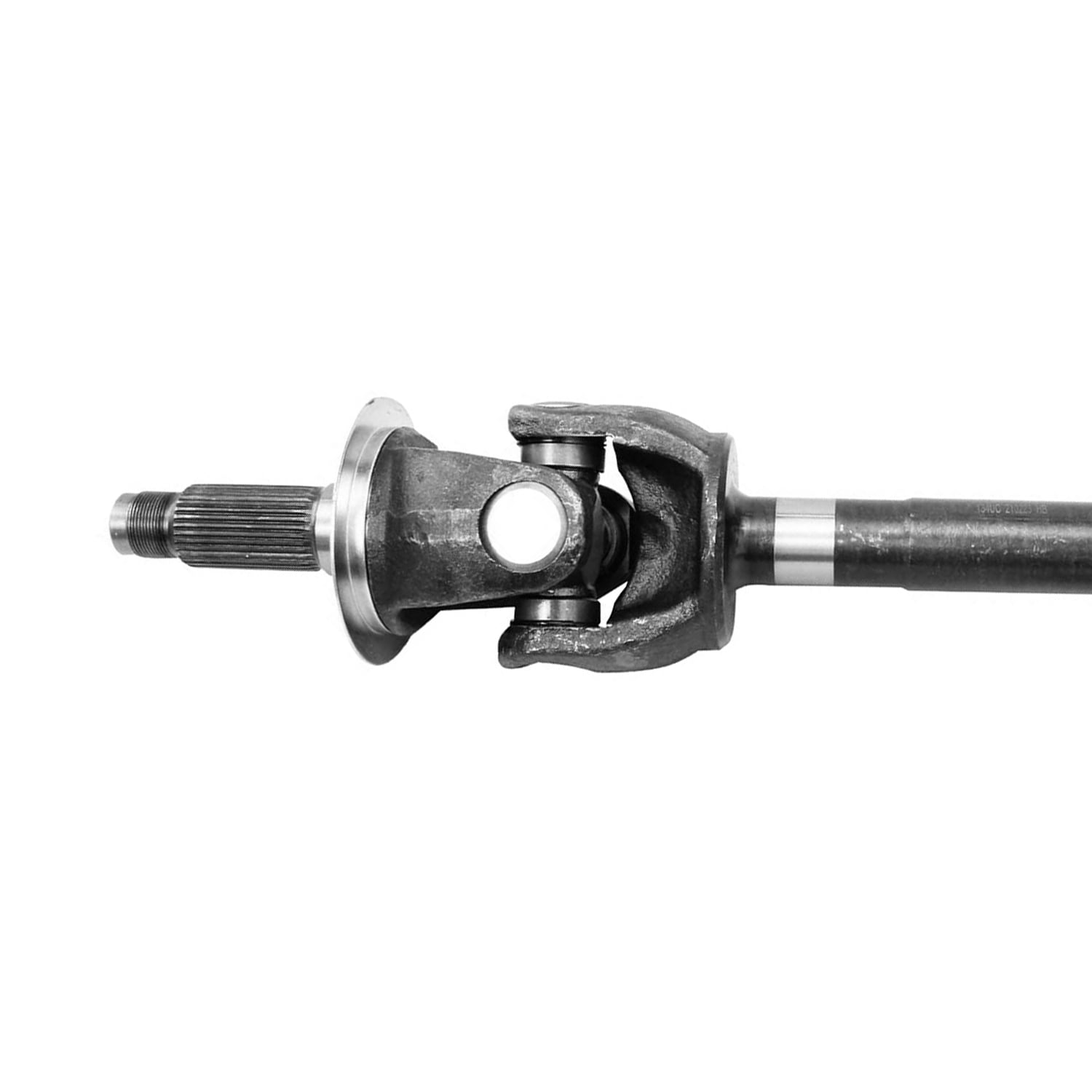 Detroit Axle - Front Left U-Joint Axle for 03-08 Dodge Ram 2500 3500, Driver Side Axle w/U-Joint 2003 2004 2005 2006 2007 2008 Replacement