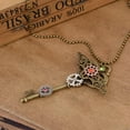 thumbnail image 4 of Punk Vintage Pendant Necklace Steampunk Gear Key Necklace Gothic Jewelry, 4 of 7