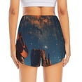 thumbnail image 2 of Lsque Cowboy Boots Under Starry Sky Printed Women's Running Shorts with Liner Pockets,Elastic Quick Dry Workout Athletic Gym Yoga Shorts,Womens High Waist Shorts-X-Large, 2 of 9