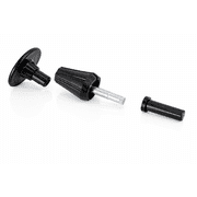 Heavy-Duty Bed Risers 2 1/2”, Lift a Bed Frame by 2.5 Inches, 1/2 Inch x 3/8 Inch Adapters Included, 6 Pieces, by Tech Team