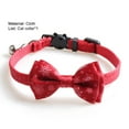 thumbnail image 7 of Pet Collar Snowflake Santa Claus Pattern Decorative Removable Pet Kitten Collar Necklace with Bell for Christmas, 7 of 7