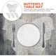 thumbnail image 4 of Silver Butterfly Cup Coaster for Drinks Use 4Pcs PVC Insulation Mat, 4 of 4