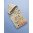 thumbnail image 3 of Get Outside. Groovy Style Hoodie Women -Image by Shutterstock, Female 5X-Large, 3 of 4