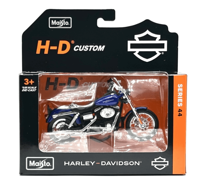 MAISTO MUSCLE MACHINES 1:64 HARLEY DAVIDSON H-D CUSTOM FORD MODEL