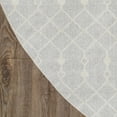 thumbnail image 5 of Nourison Astra Machine Washable 5'3" x Round Grey Bohemian Indoor Rug, 5 of 9
