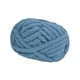 thumbnail image 2 of Hilo de lana grueso, hilo grueso, hilo para tejer brazos, hilo grueso, hilo jumbo para tejer almohadas, suéteres, camas para mascotas, macramé Gris azul, 2 of 8