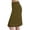 Army Green, variant on Half Slips for Women Plus Size Underskirt Dress Extender Lace Trim Summer Solid Color Knee Length Midi Skirt Casual Beach Vacation Brown M