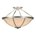 thumbnail image 2 of Meyda Tiffany 143629 Commerce 4 Light 35" Wide Semi-Flush Bowl Ceiling Fixture - Nickel, 2 of 5
