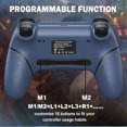 thumbnail image 4 of Andoe Wireless Controller Compatible with PS4, Game Controller with 6-Axis Motion Sensor/Dual Vibration/Non-Slip Joystick/1000mAh, 4 of 7