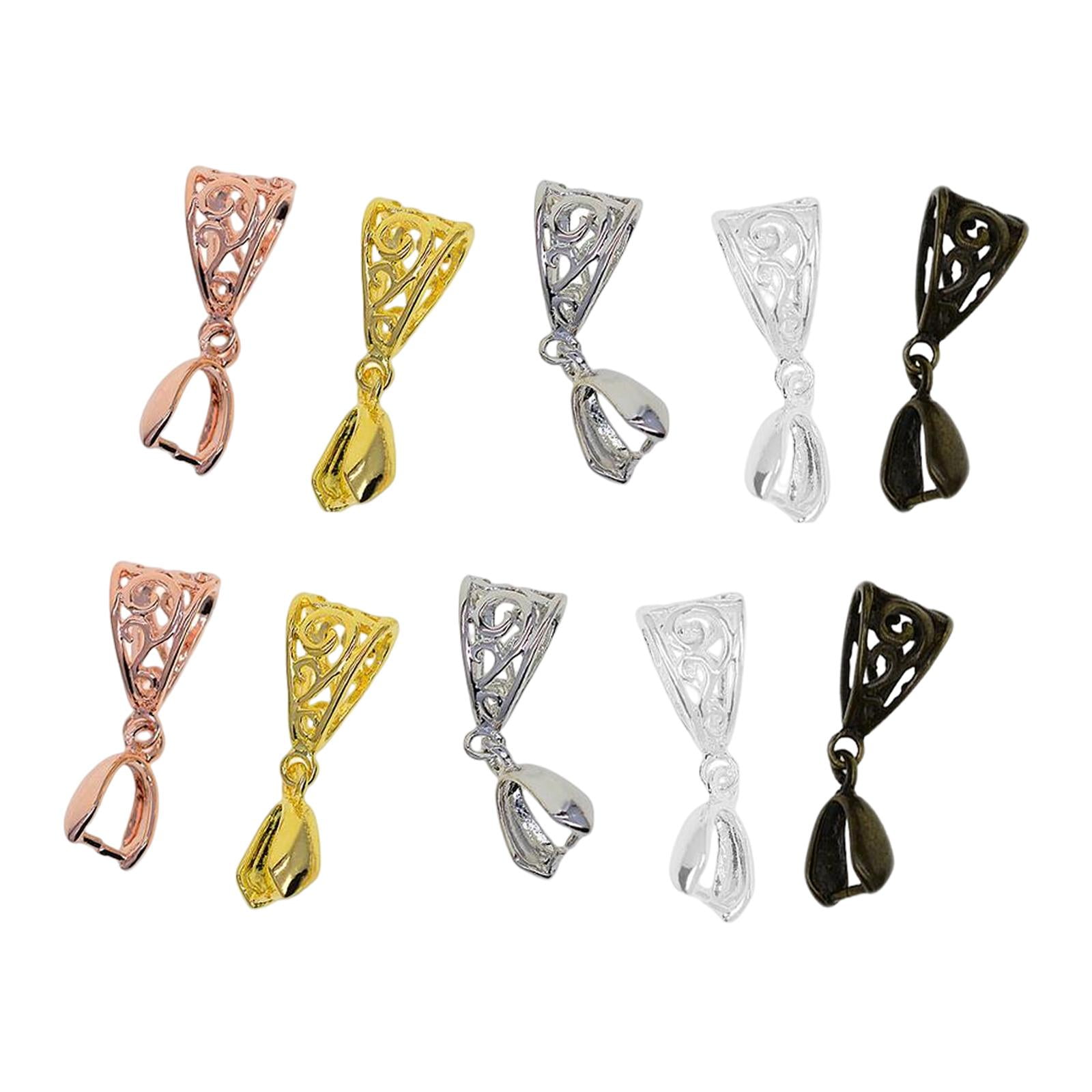 Copper Pendant Bail Connector Charms Holder, Jewelry Making Pendants