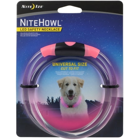 UPC: 0094664042056 | Nite Ize NiteHowl LED Safety Necklace – Tie Dye Pink