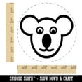 thumbnail image 2 of Koala Face Self-Inking Rubber Stamp Ink Stamper - Red Ink - Large 1-1/2 Inch, 2 of 7