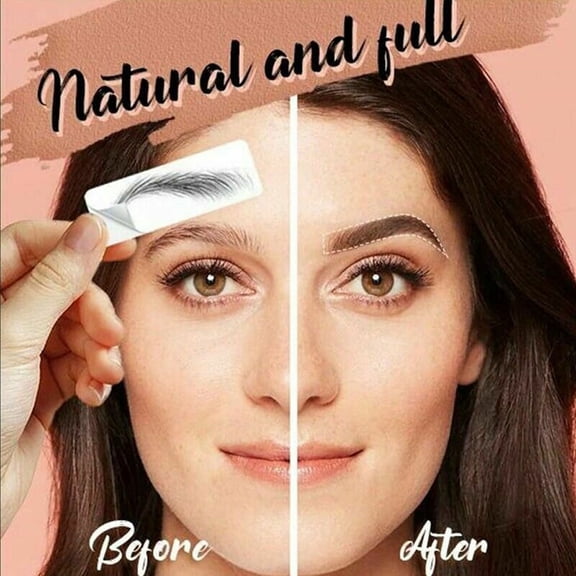 Simulated Waterproof Eyebrow Stickers, Tattooed Eyebrow Patches, Environmentally Friendly Lazy Eyebrow Sticker