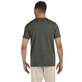 thumbnail image 2 of The Gildan Adult Softstyle 45 oz T-Shirt - HTH MILITARY GRN - M, 2 of 2