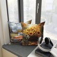 thumbnail image 4 of Dashan Fall Throw Pillow Covers 20x20 4 PCS Thanksgiving Pumpkin Couch Cushion Pillowcases for Bedroom Home Decor, 4 of 6