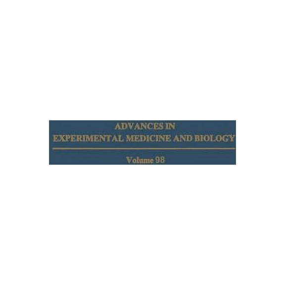 Advances in Experimental Medicine and Bi Immunobiology of Proteins and Peptides - I, Book 98, (Paperback)