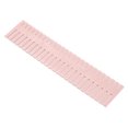 thumbnail image 1 of 4 piezas divisor de cajón ajustable para almacenamiento de calcetines, ropa interior, corbata, bufanda, organizador de joyas (rosa), 1 of 5